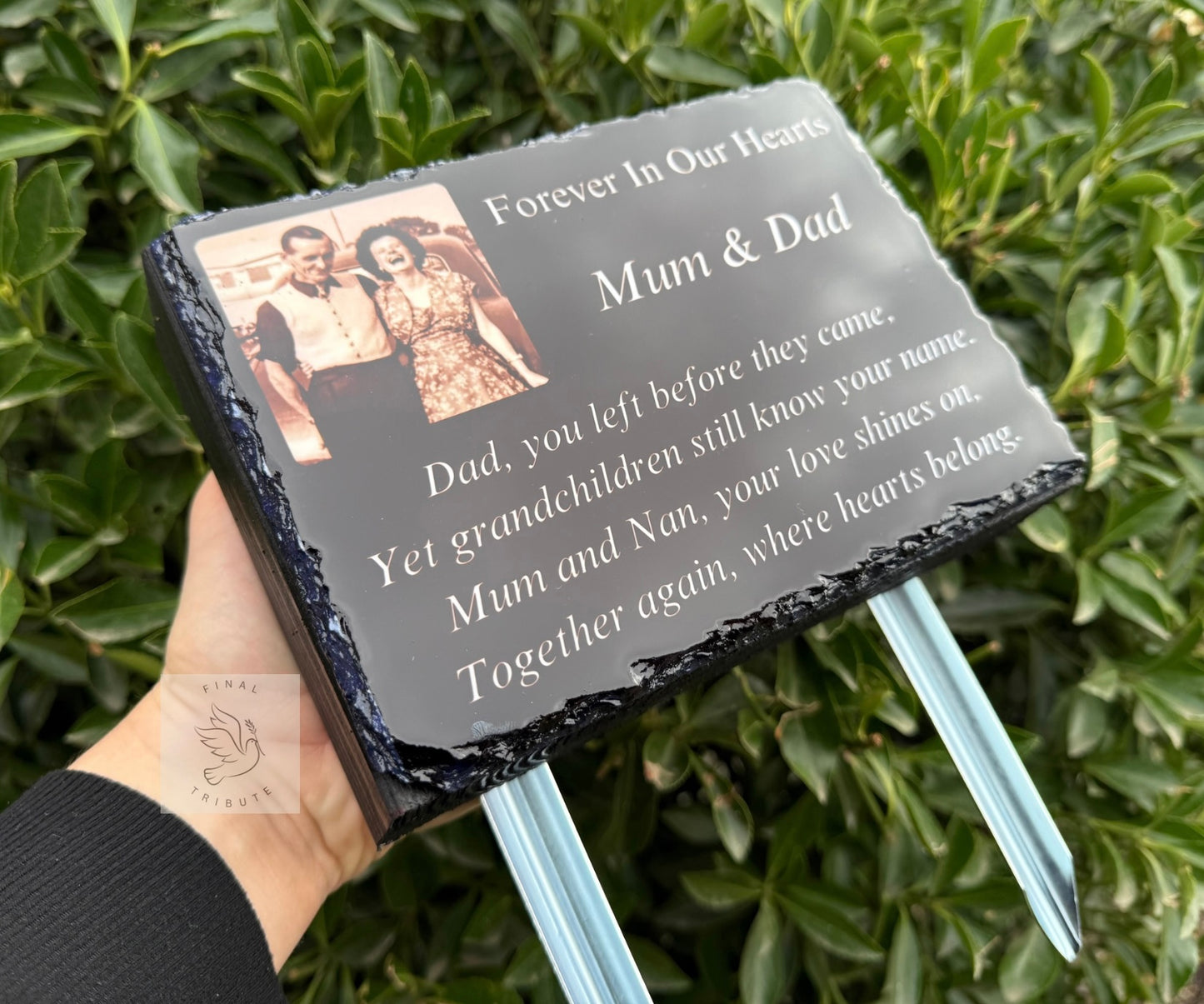 Slate Grave Marker